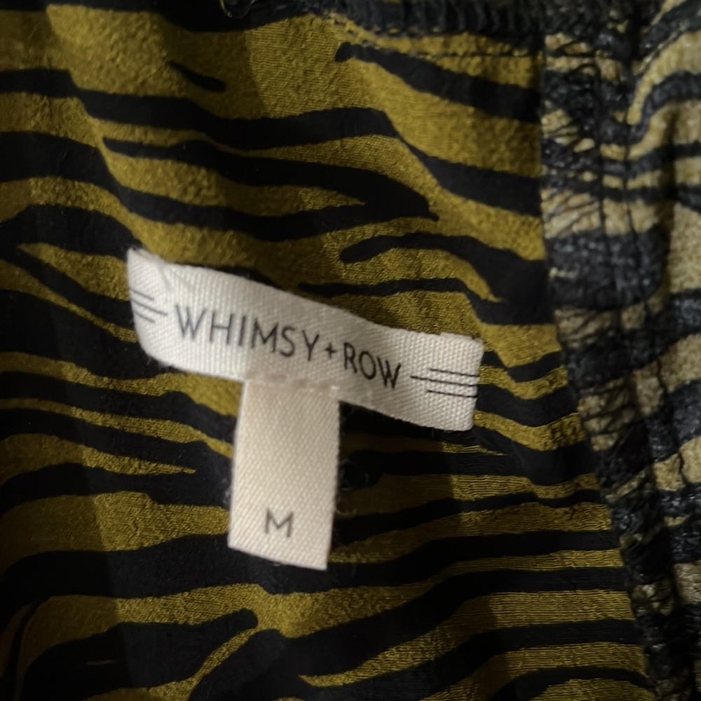 WHIMSY + ROW ZEBRA DRESS - Picture 6 of 6